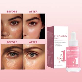 12-Peptide Anti-Aging Essence | 12 เปปไทด์ กระชับ & ลดเลือนริ้วรอย + ไนอาซินาไมด์ เพิ่มความกระจ่างใส & กระชับรูขุมขน + Phellodendron ปลอบประโลม & ซ่อมแซม, 1 ขวด ช่วยให้ผิวหย่อนคล้อย หมองคล้ำ รูขุมขนกว้างดีขึ้น