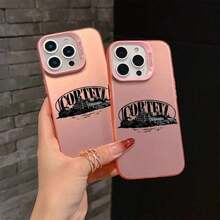 Luxury Fashion C-Corteizs Phone For 17, 16e, 16, 15, 14, 13, 12, 11,, Pro X XR XSMAX 8, Plus Anti-Drop Matte Back, Mobile Solution, Anti-Drop Phone, Matte Phone, Matte Appearance, Luxurious Fashion Aesthetics, Durable Matte Back Panel, Injection Molded, Users, Anime Enthusiasts Christmas Fall Phone 17 Halloween Accessories - Mixing Colors - View 6