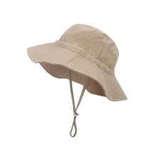 1 sombrero de sol de verano para niños, sombrero con protección solar para niños y niñas, gorro de lavabo transpirable, gorra de playa, sombrero de pescador - Multicolor - Ver 7