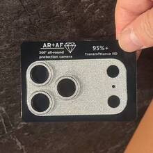 Protetor de Lente da Câmera para Apple 17 Pro/17 Pro Max - Vidro Temperado Ultrafino de Alta Definição, Antirriscos, Fácil Instalação, Encaixe Preciso, Design Minimalista - Ouro - Ver 11