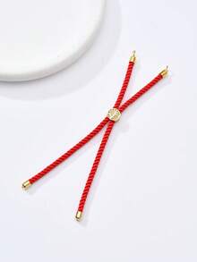 1/5/10/20/30/40/50/100pcs Colorful Fashion Simple Adjustable Pull Style Bracelet Jewelry Clasp DIY Accessories