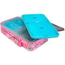 Nuby - Lonchera aislada con caja bento para niña(Arco iris) - Multicolor - Ver 9