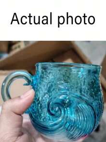 1 chiếc cốc thủy tinh gợn sóng thanh lịch, cốc uống nước bằng thủy tinh borosilicate trong suốt chất lượng cao, chịu nhiệt, thích hợp cho cà phê, sữa, nước ép, rượu whisky và nước ngọt, lý tưởng cho gia đình, văn phòng, quán cà phê và trang trí bàn ăn sang trọng; một lựa chọn lãng mạn cho bàn tiệc Ngày Valentine, và là món quà thanh lịch dành cho bạn gái, bạn trai hoặc người yêu. - Nhiều màu - Xem 9
