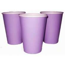 Unique Party 31857 Vasos de papel, Color ,(Lavanda 10 unidades) - Multicolor - Ver 4