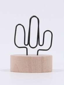 1 pièce Nouveau marque-page créatif de style japonais, support en bois porte-carte de visite rétro, pince à message, accessoire de décoration d'intérieur, pince photo, cadeau idéal pour la Saint-Valentin, le Nouvel An, le petit ami, les parents et la rentrée scolaire - Multicolore - Voir 14