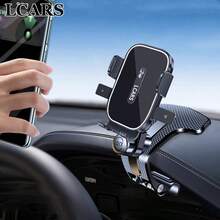 LCARS Car Dashboard Phone Holder, Suitable For Automotive Instrument Panel Protrusions Longer Than 2 Inches And Thickness Less Than 1.6 Inches, Clamps Tightly Without Noise, Supports Landscape And Portrait Orientation For Navigation Or Entertainment, Anti-Shake Phone Stand Fits Most Smartphones - A89 Mirror +YBT01 - View 15