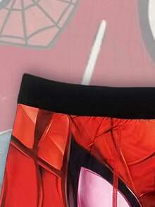 Disney 1pc Spider-Man Men's Briefs, Skin-Friendly Elastic Fitted Comfortable Boxer Briefs, All Season - Red - View 4