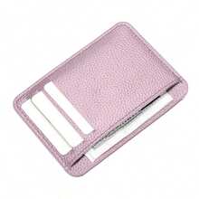 Portfel damski z PU z zapinaną na zamek portmonetką, mini kieszonką na klucze, uchwytem na karty z wieloma przegródkami, etui na karty kredytowe, 1 kieszenią na zamek z 5 przegródkami na karty, portfelem na karty o szerszym designie - Wielokolorowe - Zobacz 12