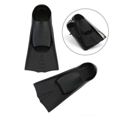 Diving Fins, Suitable For Free Swimming, Breaststroke, Diving, Special Training, Silicone Diving Equipment, Flow Holes Can Reduce Swimming Resistance, Professional Diving Fins