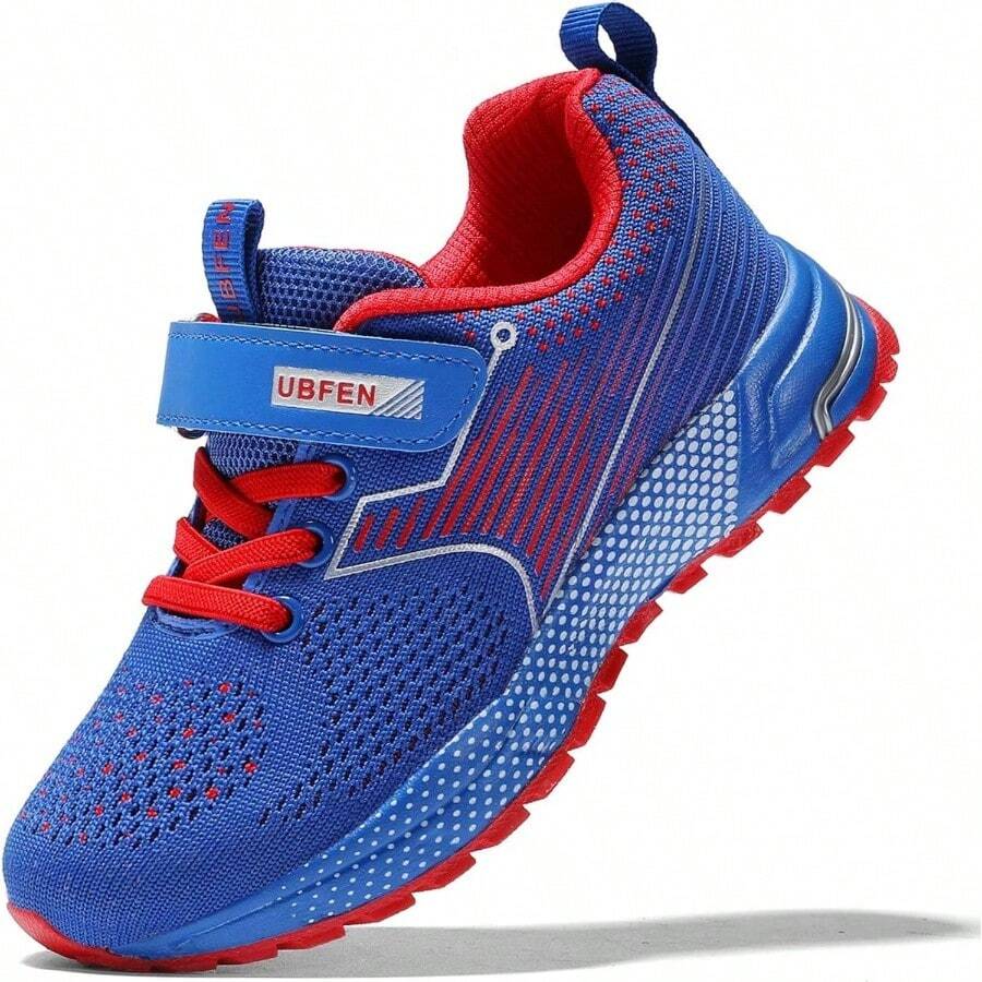 Sneakers Tennis Shoes Running Athletic Walking Gym Sports Lightweight Breathable - 24,5 cm + C Azul - Ver 1