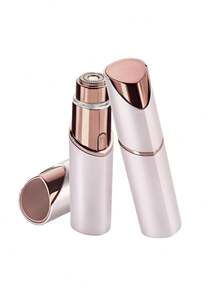 GENAI 女士便携式面部脱毛器，二合一眉毛修剪器和面部剃毛器，温和可充电设计 - 彩色 - 查看 10