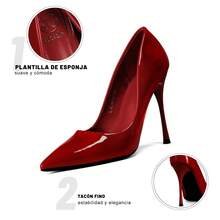 WEIDE Women Heeled Sandals - Red - View 5