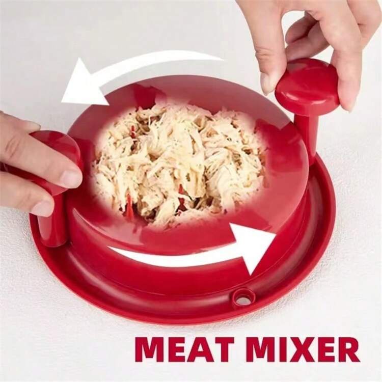 Chicken Breast Shredder - Kitchen Tool, Can Be Used For Shredding Meat, Mincing Meat, Making Mashed Potatoes And Spinach Puree | Ideal For Meal Prep And Pet Food (More Functions Waiting To Be Explored) - Multicolor - View 7