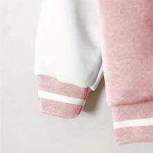 Kids Baseball Jackets, Baseball Tops And Outerwear, Casual Everyday Wear For Boys And Girls Children's Pink Winter Baseball Jacket, Christmas Outfit, New Year's Clothes, Suitable For Everyday Wear, Back-To-School Clothing, Back-To-School Gift.,Kpopdemonhunter Dolls Tween Girl Clothes Girls Jacket Girls Clothes Winter Clothes For Girls,Tween Girl Clothes Girls Jacket Abrigos Para Niñas Jackets For Girls - Pink - View 3