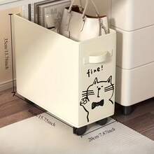 Under Desk Rolling Storage Cart - Essential Mobile Office Organizer, Perfect Gift For Mother's Day, Father's Day And Other Holidays - Multicolor - View 6