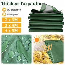 This Waterproof Plastic Tarpaulin Features UV-Resistant, Tear-Resistant, Reinforced Edges, And Rust-Proof Rivets, Making It Suitable For A Variety Of Applications Such As Roofing, Camping, Patios, Swimming Pools, Boats, And Vehicles. - Multicolor - View 6