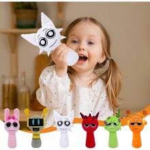 R-1 Piezas Sprunki Peluces 9 8 Pulgadas 2025 Incred Sprunki Plus Toys Incred Sprunki Muñeca de Peluce Suave y Lindo alos para Niños  Wenda - TAL VEZ - Ver 4