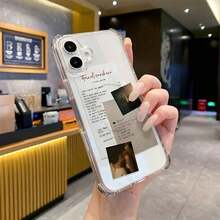 Suitable For IPhone 17 Pro Max Series,Fashion Singer Ariana's Grandes Art Label Design Phone Case Suitable For IPhone 17, 16e, 16, 15, 14, 13, 12, 11, Air Pro Max Mini XR XS X 7 & 8 Plus - Four-Corner Drop Protection Transpart Magnetic Soft TPU, Shockproof Cover, Lightweight Cover, Uv Printed, Trd Followers, Music Fans. Christmas Accessories. Perfect For Christmas Gift Giving And The Best Choice For Girlfriends - 混合色 1 - 查看 5