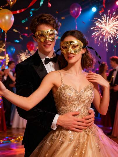 1개 신년 작은 선물 디스코 유리 마스크, 다기능 파티 액세서리, 신년 파티, 발렌타인 데이, 부활절, 어머니의 날, 결혼식, 생일, 총각 파티, 바/배트 성인식, 가장 무도회 파티 등 다양한 행사에 적합