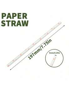 Reusable Straws For Party, Family Gathering, Outdoor Camping And Beach Dinner, Suitable For Beverages, Milk, Soda, Party, Whiskey, Wedding Celebration, Cocktail, Tea, Hot Chocolate, Cold And Hot Cups, Travel Mugs, Applicable For Halloween, Christmas, Valentine's Day Party, Valentine's Day Gift - Multicolor - View 6