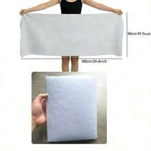 200g/300g/400g Single-Sided Self-Adhesive Cotton Wadding Lining, Milky White Lining Filler, Suitable For Making Wallets, DIY Fabrics, High-Quality Dissolvable Lining - Multicolor - View 3