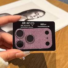 Apple 17 Pro/17 Pro Max Camera Lens Protector - High Definition Ultra-Thin Tempered Glass, Anti-Scratch, Easy Installation, Precise Fit, Minimalist Design - Silver - View 9