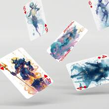 YFOPEN Frozen Oblivion Ocean Heart Theme Poker Cards, Polar Frozen Ocean + Sunken Ruins, Cool Dark Art Style, Unique Design For Each Card, Suitable For Fantasy Enthusiasts Collection And Themed Tabletop Games - Multicolor - View 11