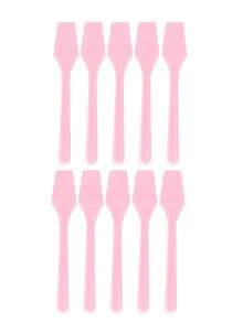 100pcs/50pcs/30pcs/20pcs/10pcs/1pc Designed For Estheticians, Makeup Spatula, Face Mask Scraper, Face Mask Spreading Tool, Face Mask Mixing Palette, Face Mask Dispenser, Esthetician Tools, Mini Spatula, Multi-Functional Tool, Reusable And Washable Face Mask Spoon, Suitable For Applying Face Masks, Lotions, Lip Balms, Exfoliating Scrubs, Cosmetics, Creams And Crafts, Essential Beauty Therapist Supplies, Makeup Spatula Or Multi-Purpose Mini Skincare Applicator - 彩色 - 查看 9