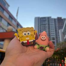 SpongeBob SquarePants Bộ 1/3 mô hình , mô hình nhân vật chi tiết cao, kích thước nhỏ (5.5-6cm), chất lượng tốt, có thể dùng làm vật trang trí bảng điều khiển ô tô, vật trang trí bàn làm việc, vật trang trí giá sách, đồ sưu tầm anime, phụ kiện nội thất ô tô  & Patrick dễ thương. - Nhiều màu - Xem 8