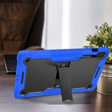 HUASEMI Galaxy Tab S10FE Plus 13-Inch Protective Case - Full Coverage Tablet Protective Case With Built-In Stand - Blue - View 7