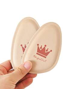 1 Pair Women's Anti-Slip Half Size Insoles For High Heels And Casual Shoes, Back To School Supplies, Women's Shoes, Boot Accessories, Accessories Gift Ideas Insulation, Galentines, Puppy, Carnival,Shoe,Spring Summer Picks,Brides Maid Gifts,Room,Bedroom Decor,Beach,Travel,For Men,For Women,Vacation,Women's Day,Travel Essentials,Wedding Favours,Y2k,Bedroom,Car Accessories Women,Kitchen Decor,Cute Stuff - Multicolor - View 5