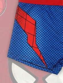 Disney 1条蜘蛛侠男士平角内裤，亲肤弹力贴身舒适平角内裤，四季皆宜 - 藍色 - 查看 3