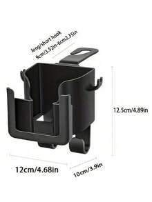 1 pieza/2 piezas Estante de almacenamiento multifuncional para respaldo de asiento de coche - Con portavasos, soporte para teléfono, bandeja y gancho, Estante de almacenamiento multifuncional 3 en 1, Estante de almacenamiento multifuncional de alta resistencia, Se adapta a la mayoría de vehículos, Puede sostener botellas de agua - Multicolor - Ver 10