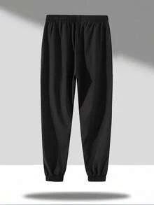 2pcs/Set Casual Outdoor Workout Drawstring Pants For Teen Boys - Multicolor - View 4