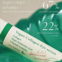 舒缓肽亮白眼霜，保湿抗皱，改善暗沉，提亮眼周肌肤，配有清凉按摩滚轮，呵护眼周肌肤 - 米色 - 查看 3