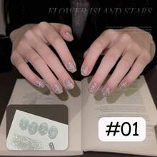 12毫升秋冬美甲粉红蓝闪粉凝胶指甲油，2025网络红人闪光反光迪斯科钻石胶指甲油美白流行美甲沙龙美甲用品圣诞美甲 - 彩色 - 查看 23