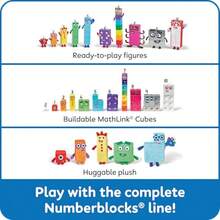 hand2mind Numberblocks Friends Eleven and Doce CifrasDuradero y cultiva el interés de los niños - Multicolor - Ver 7