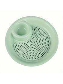 Kitchen Dual-Layer Wheat Straw Disc Tool With Mini Spices Dish Fruit Bowl Dumplings Dish Tableware