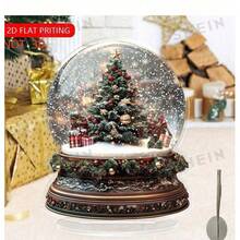 2D平面非3D圣诞树雪球亚克力装饰品 - 非常适合桌面装饰，是圣诞节、冬季、感恩节和生日的理想之选 - 也适用于派对、客厅、卧室、门廊、圣诞装饰、冬季装饰等场合。 - 彩色 - 查看 9