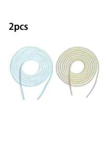 1 Stück/2 Stück Spiralkabel Schutz, Ladekabel Schutz, Datenkabel Schutz Abdeckung, Kopfhörerkabel Schutz geeignet für Handy, Kopfhörer, USB-Datenkabel, Ladegeräte, Zubehör für Ladegeräte, Handyzubehör - Mehrfarbig - Übersicht 23