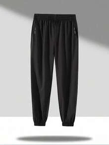 2pcs/Set Casual Outdoor Workout Drawstring Pants For Teen Boys - Multicolor - View 6