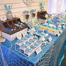 QueenDream 60x102 Inch sequin tablecloth for wedding and party decor-Silver(152.4 x 259.1 cm (Rectangular) Azul Aqua) - Multicolor - Ver 4