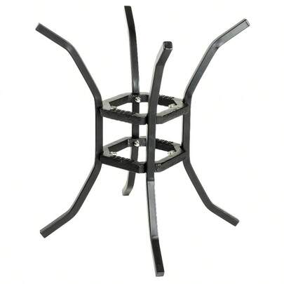 13.75" X 1.50" Cast Iron Fire Pit With Cook Stand