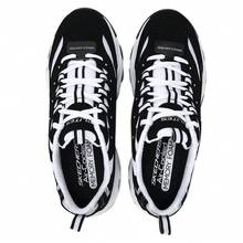 Skechers D'LITES 1.0 熊猫鞋 轻便男士休闲运动鞋，建议选购小一码 894129-BKW - 黑色/白色 - 查看 4