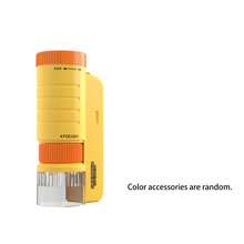 STEM Microscope Toy For Children 6+ Years Old - Ergonomic Handle, Transparent Lens, Science Experiment Tool, Ideal Birthday/Christmas/Halloween/Holiday Gift