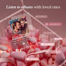 Spotify 歌曲壓克力相片板，女兒送給媽媽的個性化母親節禮物，浪漫生日禮物 - 樣式 1 - 查看 5