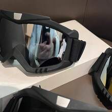 1pc Motorcycle Goggles, KTM Dirt Bike Goggles, Adult Ski Goggles, Cycling Goggles, Outdoor Sports Goggles, Snowmobile Goggles, Dune Buggy Goggles, Motorcycle Racing Goggles - Multicolor - View 8