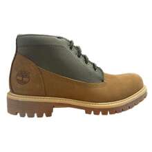 Men's Timberland Heritage Mid Lace Chukka Boot MD Brn Nubuck (TB0A431H A5F) - 棕色 - 查看 2