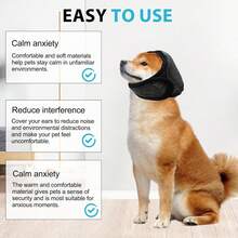 Orejeras para perros, orejeras antiruido para perros, orejeras antiruido para perros, orejeras para el aseo, baño y natación de perros y gatos para tranquilizar - Multicolor - Ver 10