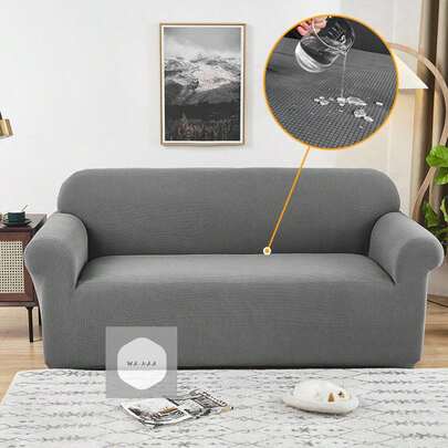 Fundas elásticas para sofá de 1 plaza,2 plazas,3 plazas, 1 pieza para sofá, protector de muebles, fundas de sofá completas con parte inferior elástica para niños y perros